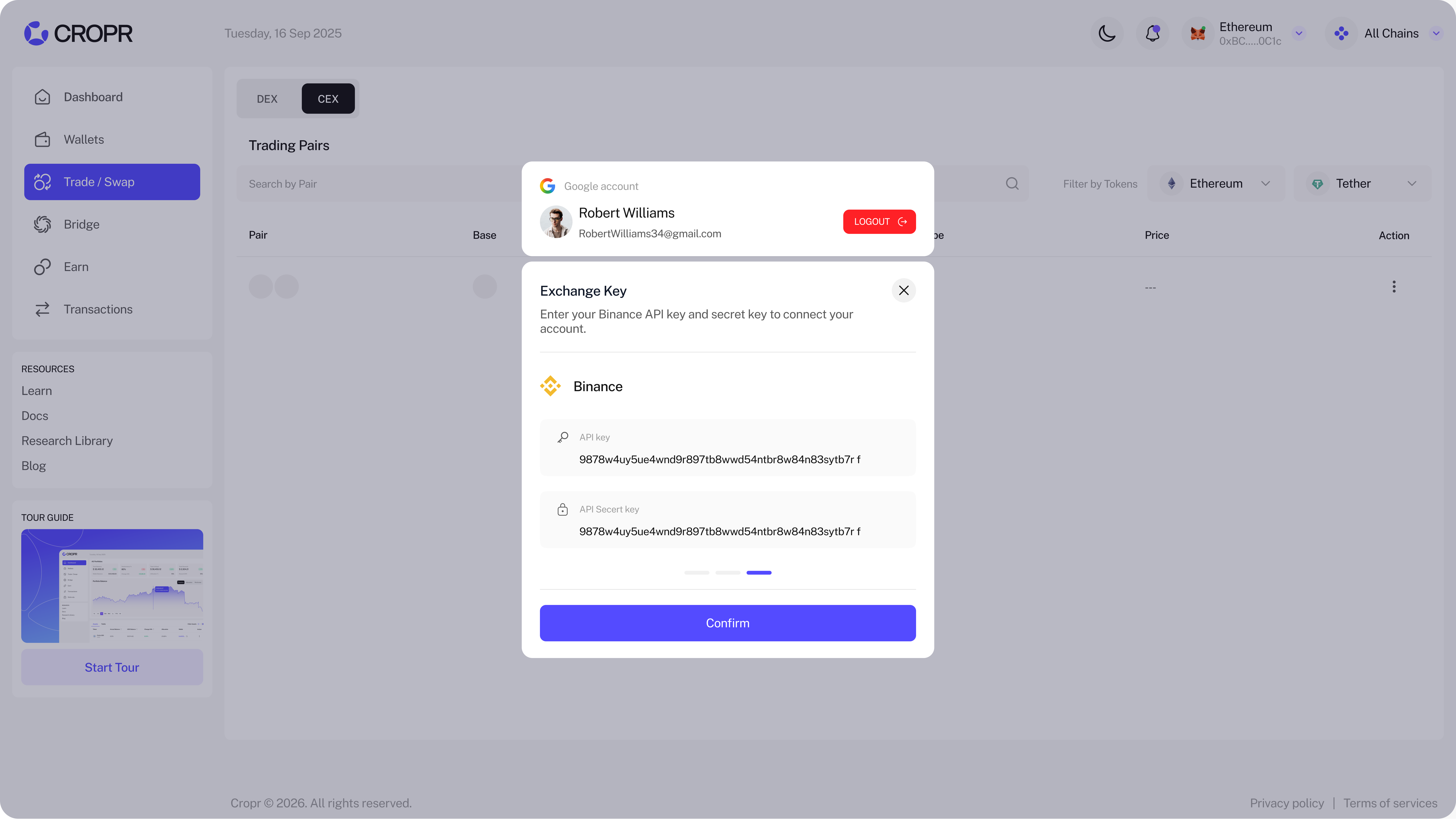 API Keys